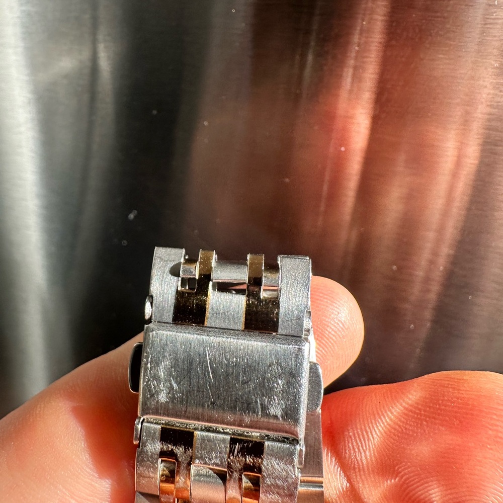 Apple Watch Amazon Essentials Silver And Gold Wat… - image 5